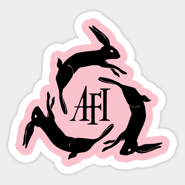 Vintage AFI band Sticker by tiranntrmoyet